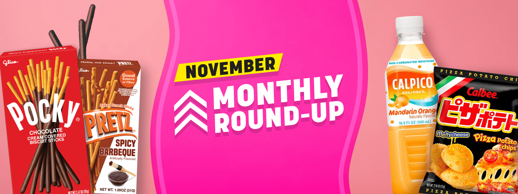 November Daiso Deals! National Pocky MONTH, Calbee Chips, Petit