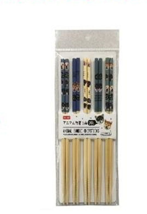 Chopsticks Bamboo Animal Design