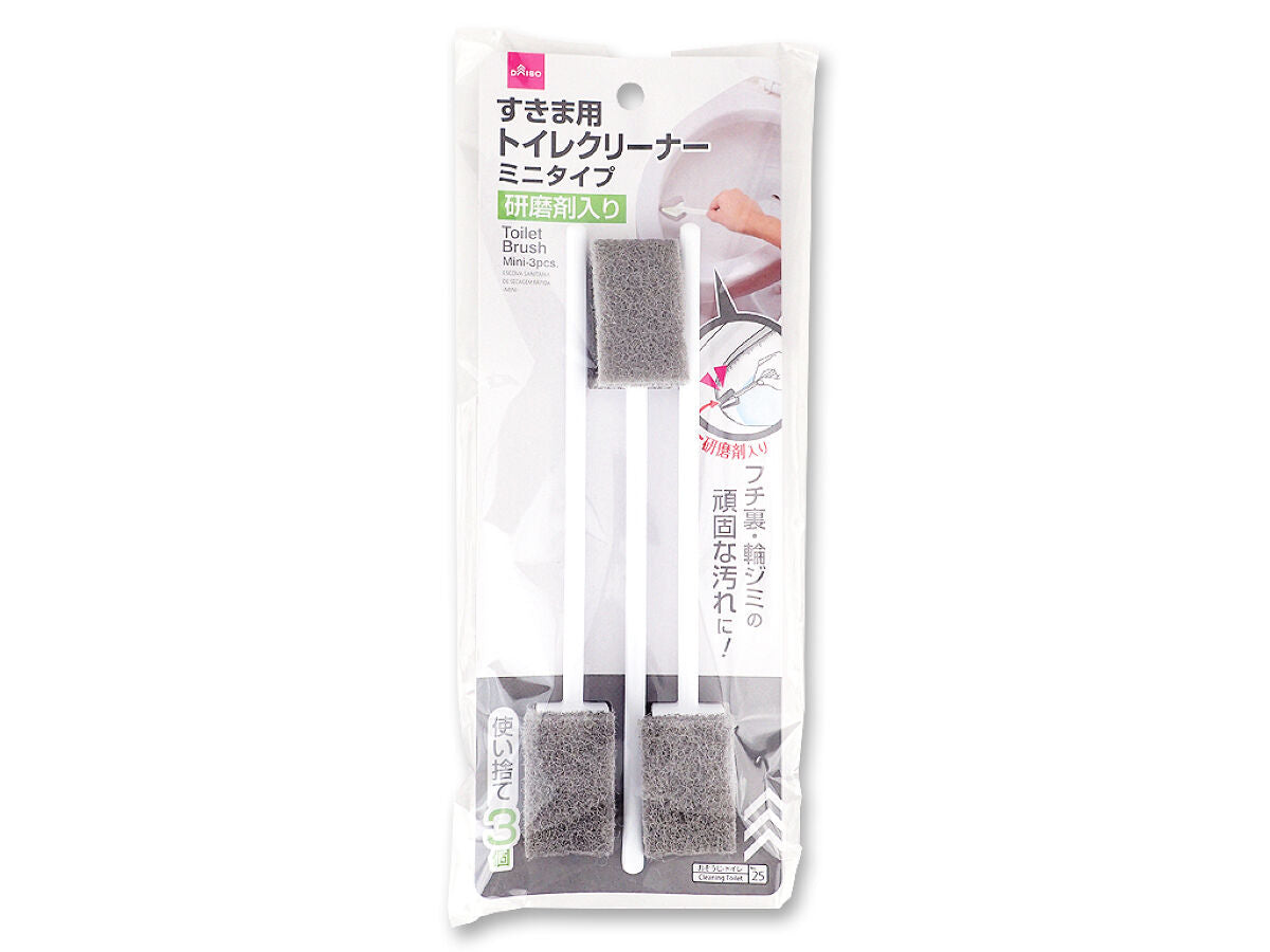 Daiso Quick Dry Cleaner Mini for Toilet 3pcs. FrontPackage