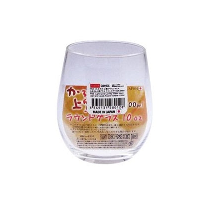 Thin Glass Round Tumbler, 10.14 fl oz