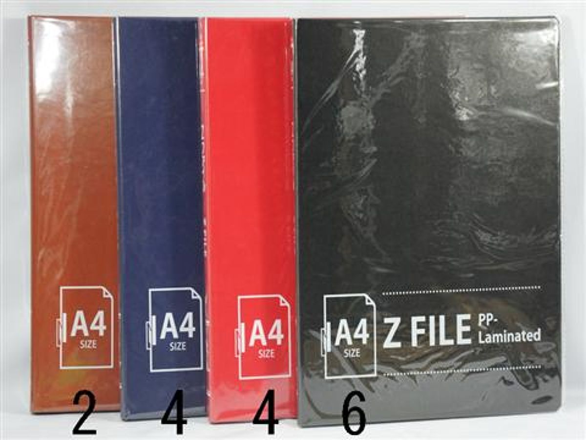 Daiso A4SIZE Z FILE PP-Laminated FrontPackage