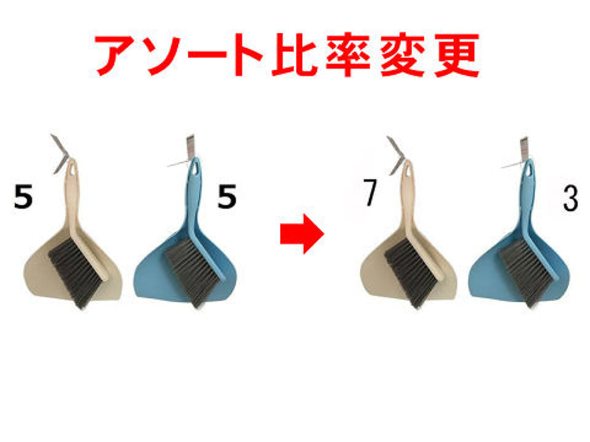 Daiso Mini Dustpan and Brush Set FrontPackage