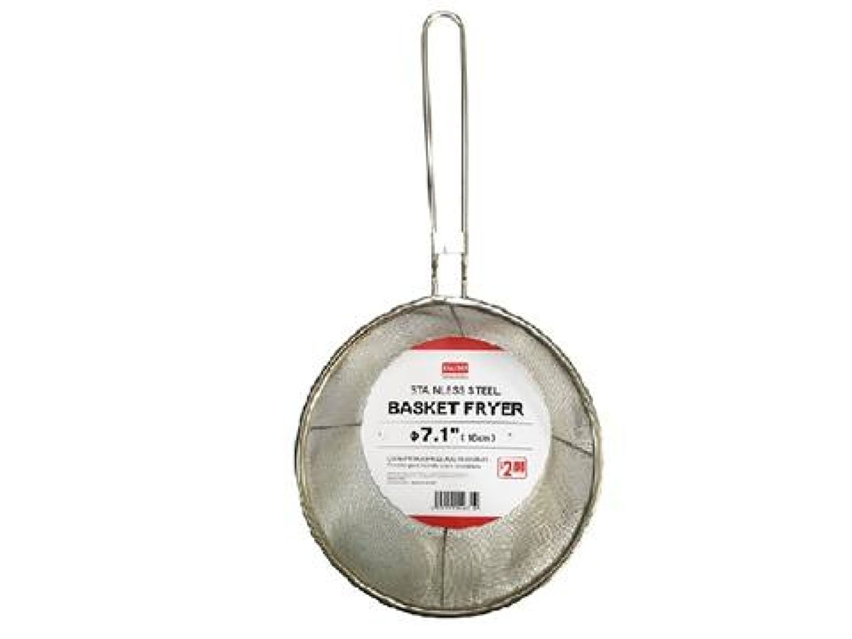 Daiso Stainless Steel Frying Basket FrontPackage