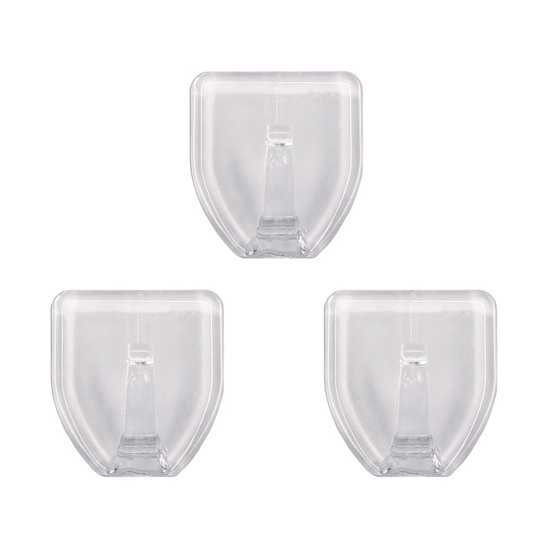 Daiso Adhesive Hook -Clear - 3 pcs.- FrontPackage
