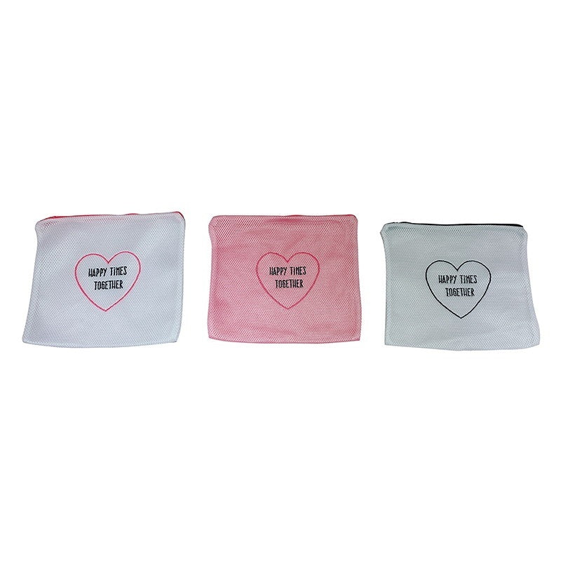 Travel Storage Pouch - Heart, 12.6 x 11.9 in