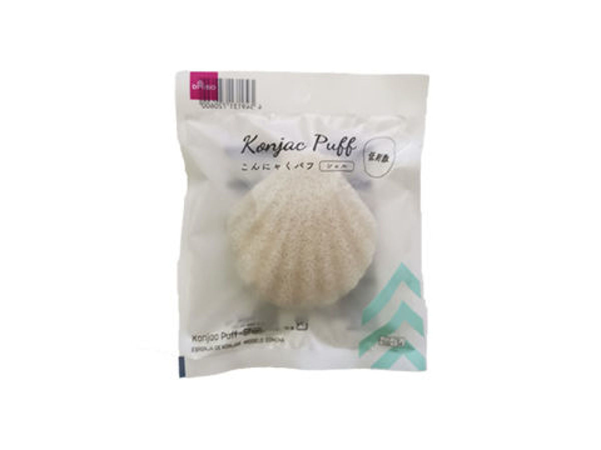 Daiso Konjac Puff -Shell- FrontPackage