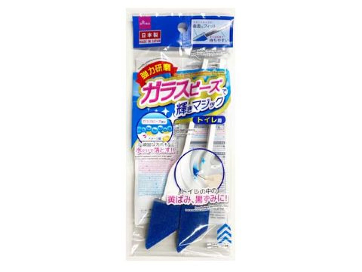 Daiso Cleaner with Handle -For Toilet - Glass Bead- FrontPackage
