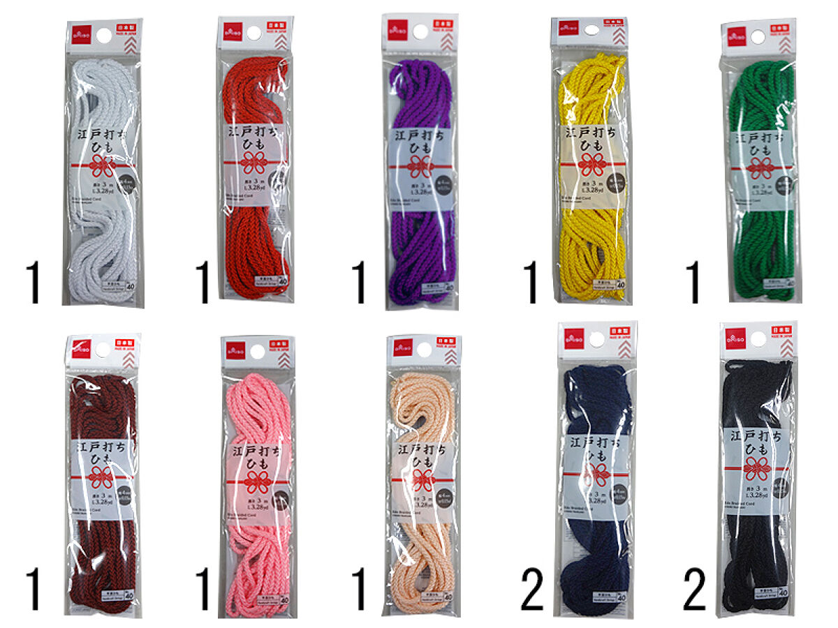 Daiso Edo Braided Cord- FrontPackage