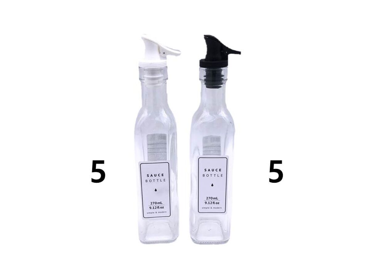Glass Sauce Bottle