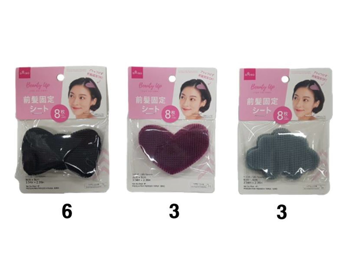 Daiso Hair Grip Sheet - 8P - FrontPackage
