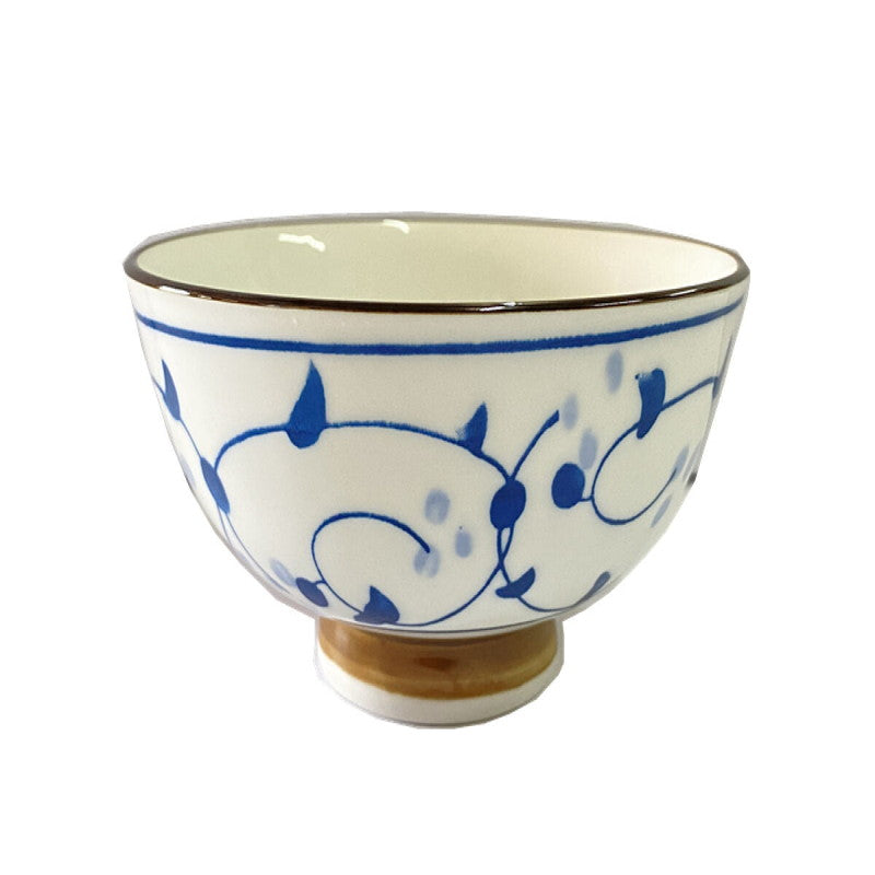 RICE BOWL TSUBOMIKARAKUSA BLUE – DAISO