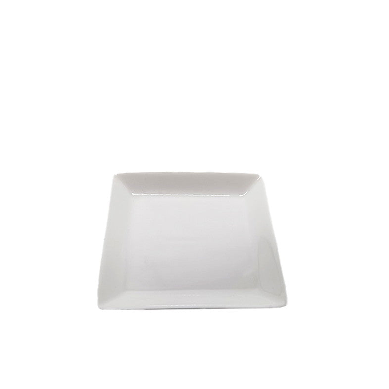 Daiso White Plate -Square- FrontPackage
