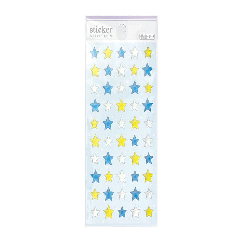 Daiso STICKER METALLIC STAR FrontPackage