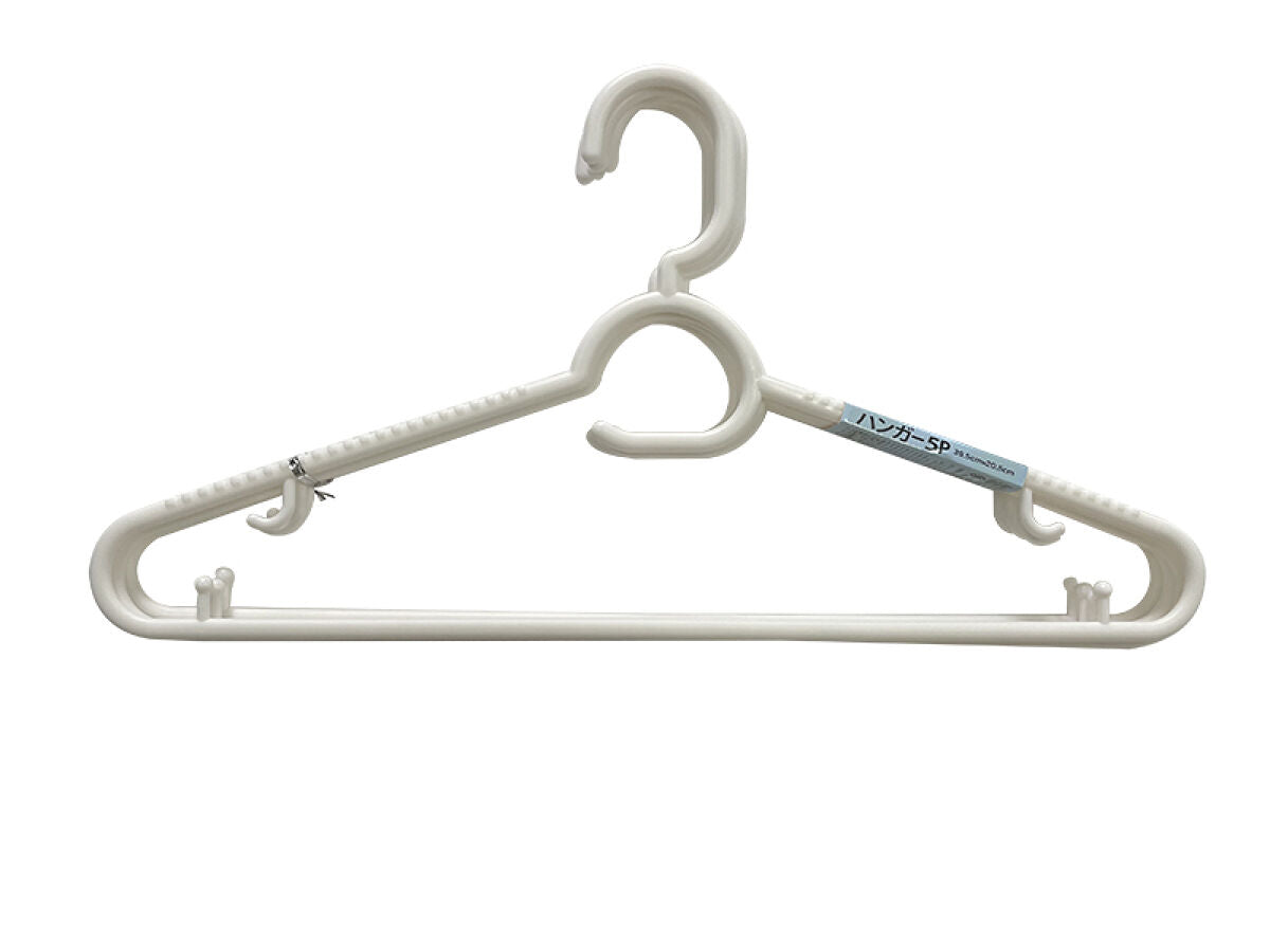 Daiso Hanger -White - 5 pcs.- FrontPackage