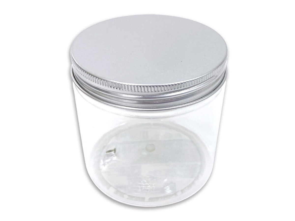 Daiso PET Container with an Aluminum Lid FrontPackage