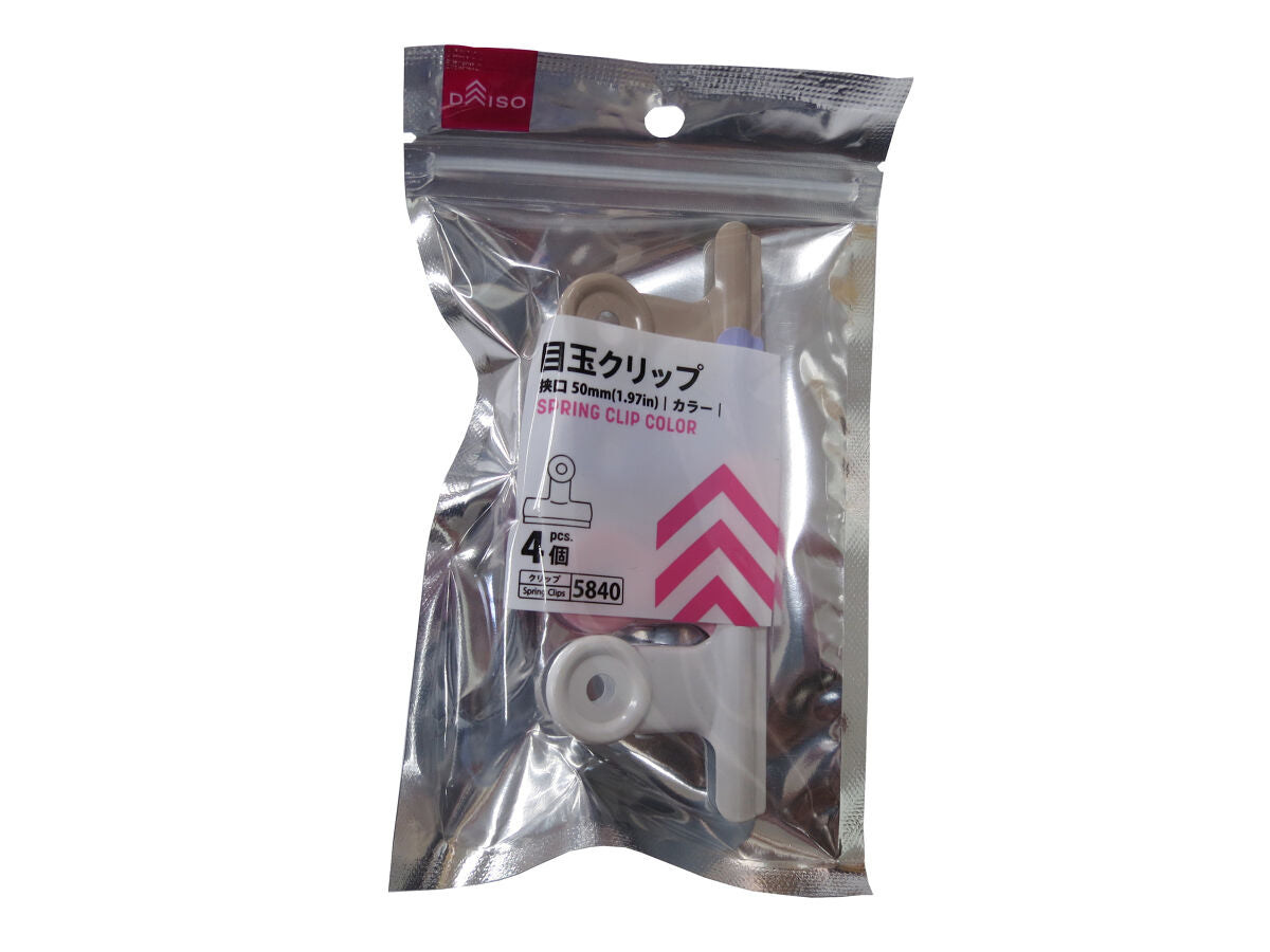 Daiso Spring Clip -Color- FrontPackage