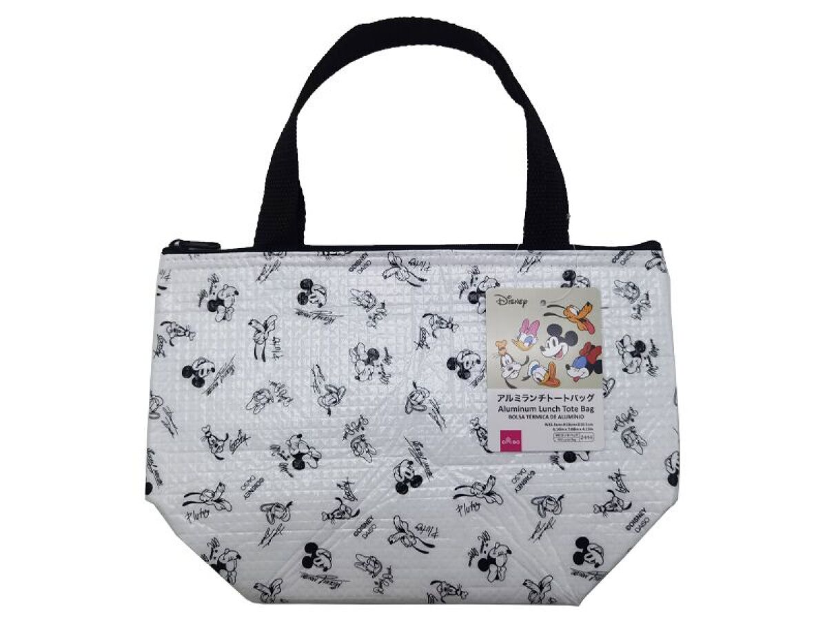 Daiso Aluminum Lunch Tote Bag -Mickey And Friends- FrontPackage