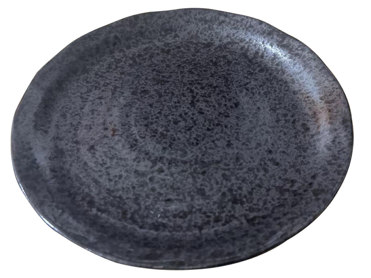 Daiso Lightweight Tenmoku Large Plate FrontPackage