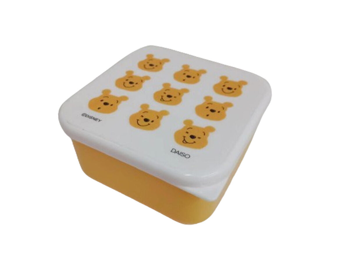 Lunch Box - Winnie the Pooh - Square- – DAISO