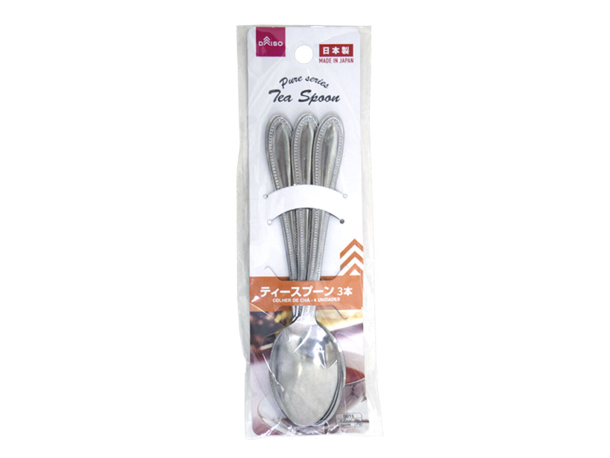 Daiso Pure Tea Spoon -3 pcs.- FrontPackage