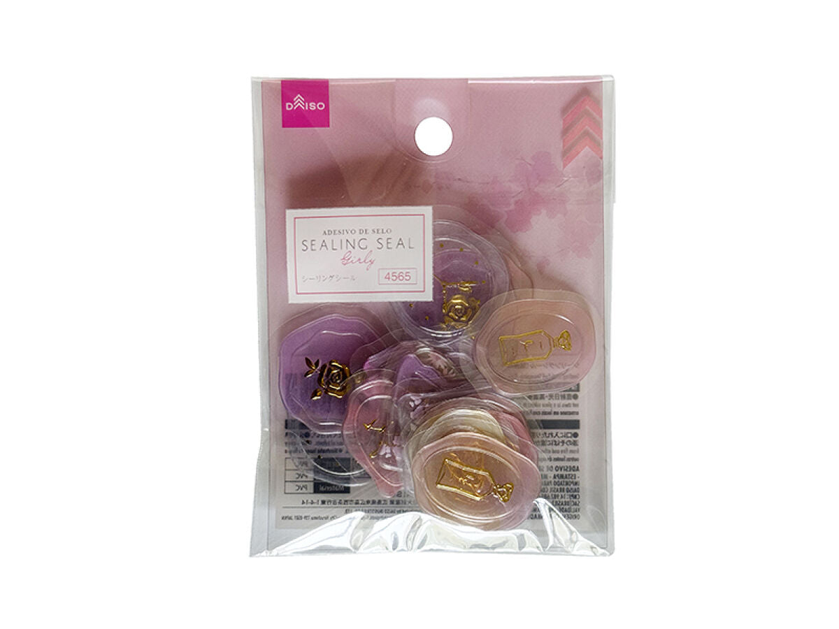 Daiso Sealing Seal -Foil Stamping -Girly- FrontPackage