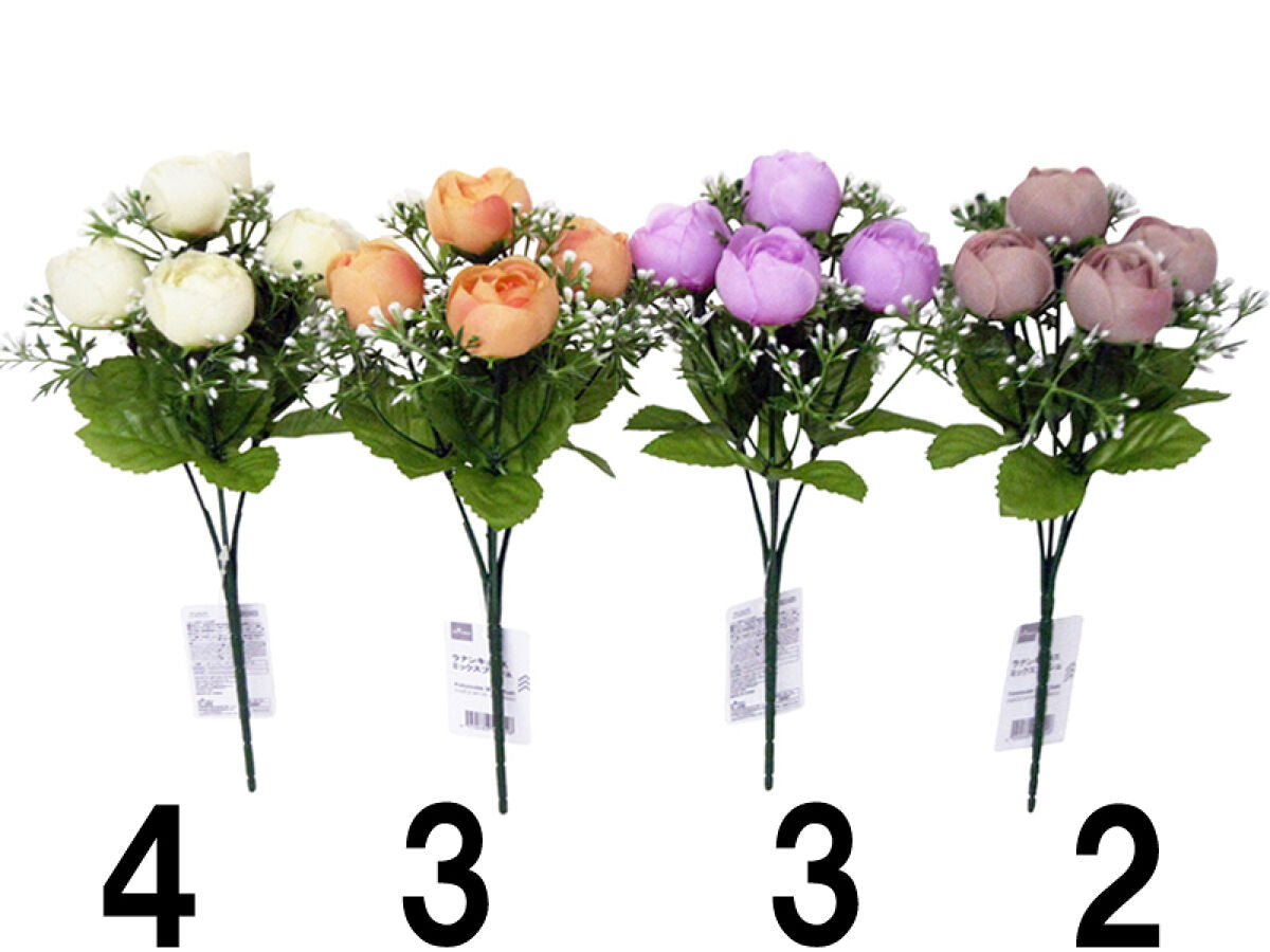 Daiso Ranunculus Mixed Bush FrontPackage