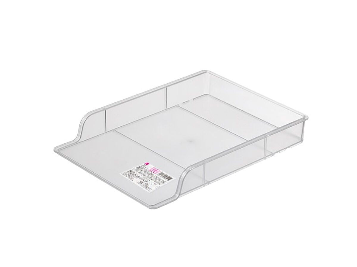 Daiso Stackable A4 Document Tray -Clear- FrontPackage