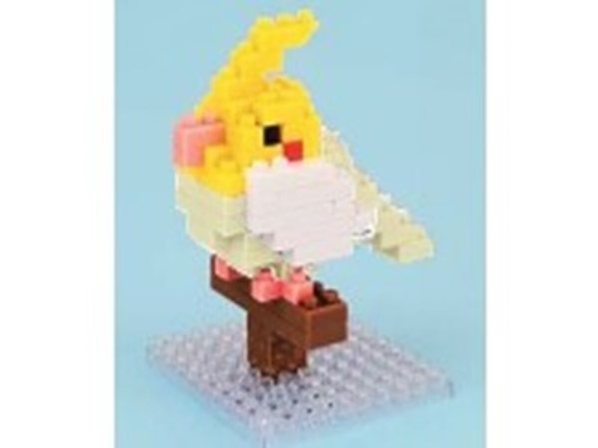 Daiso Petit Blocks -Cockatiel- FrontPackage