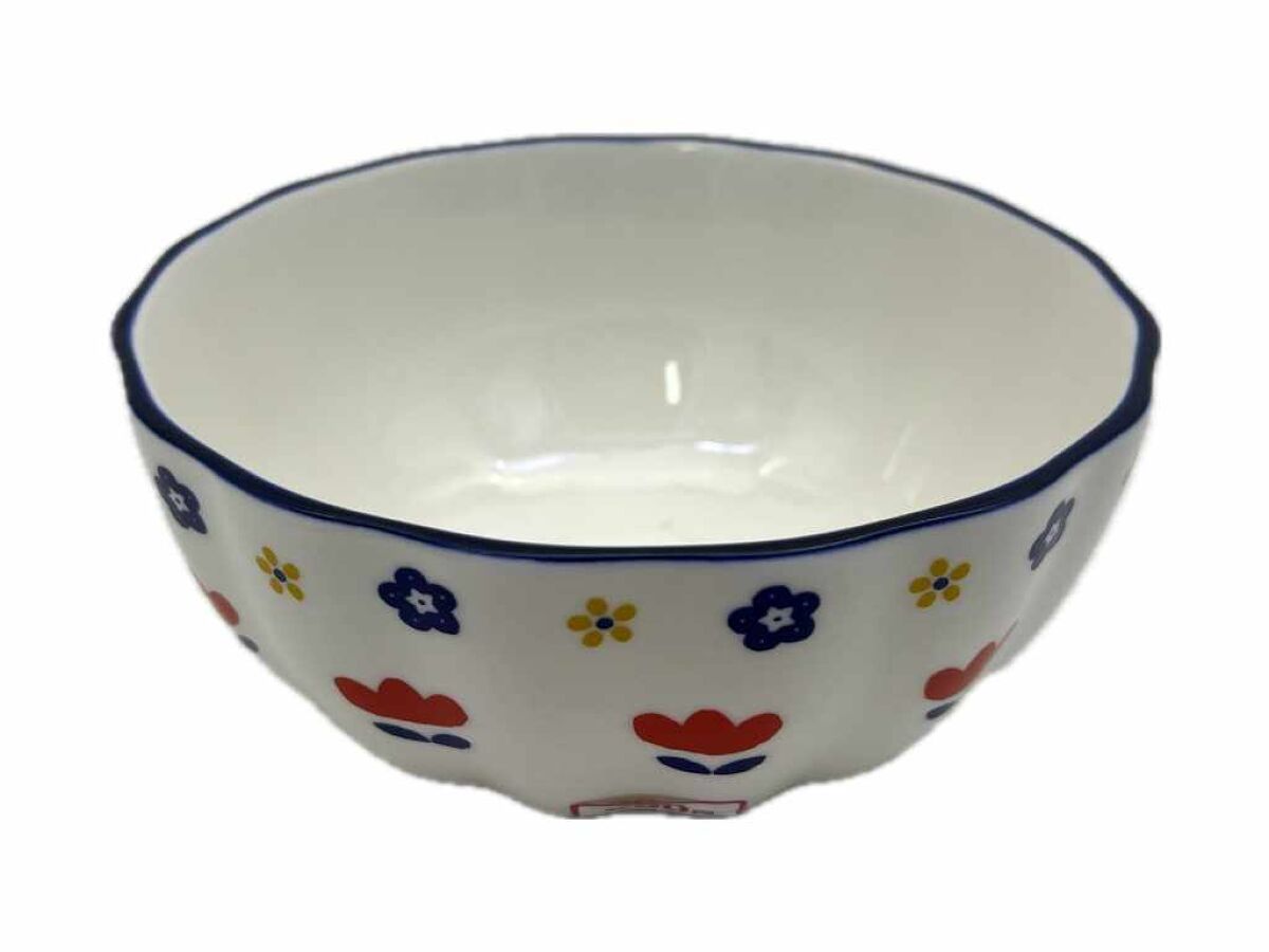 Daiso Bowl -Blue Line -Tulip- FrontPackage