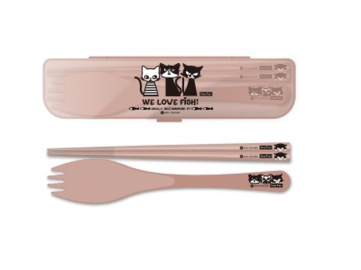 Daiso Cutlery Set(Stray Cats) FrontPackage