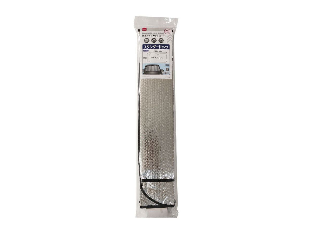 Daiso Double Sided Aluminum Sunshade -Standard- FrontPackage