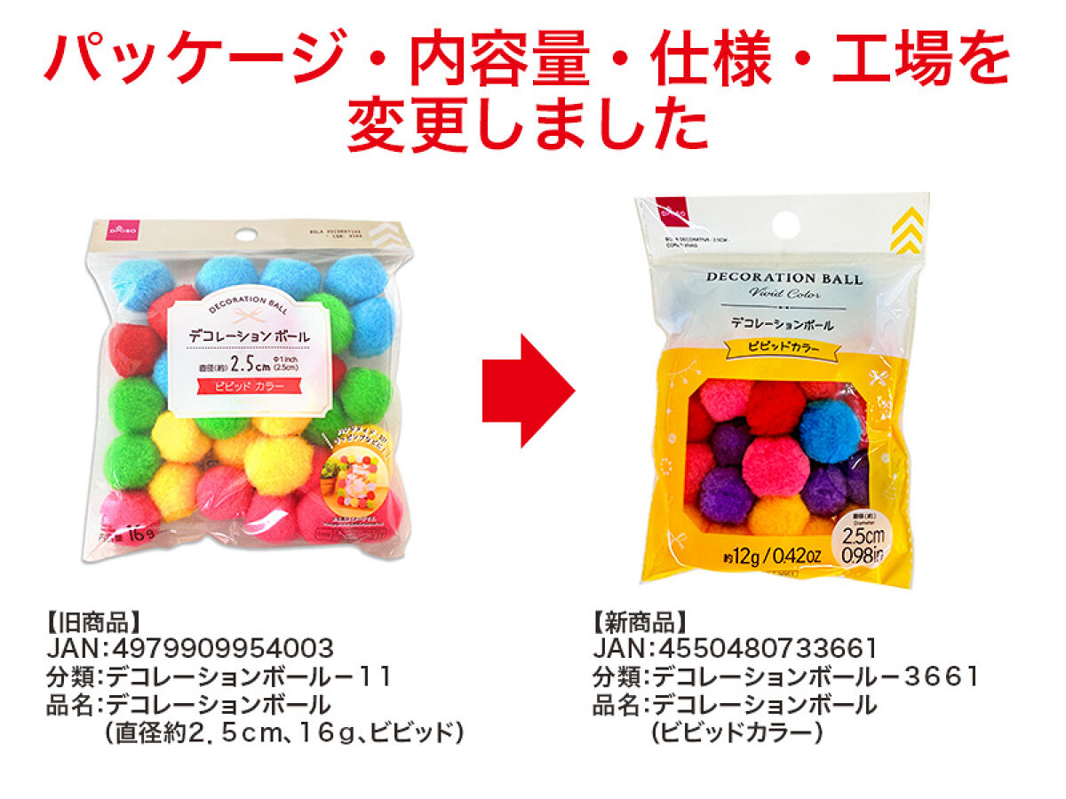 DECORATION BALL - Vivid Color -