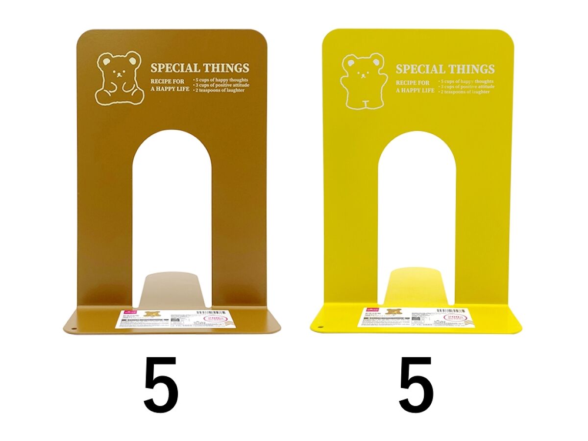 Daiso Bookend - Korean Style Tonton Bear - T Shape - FrontPackage