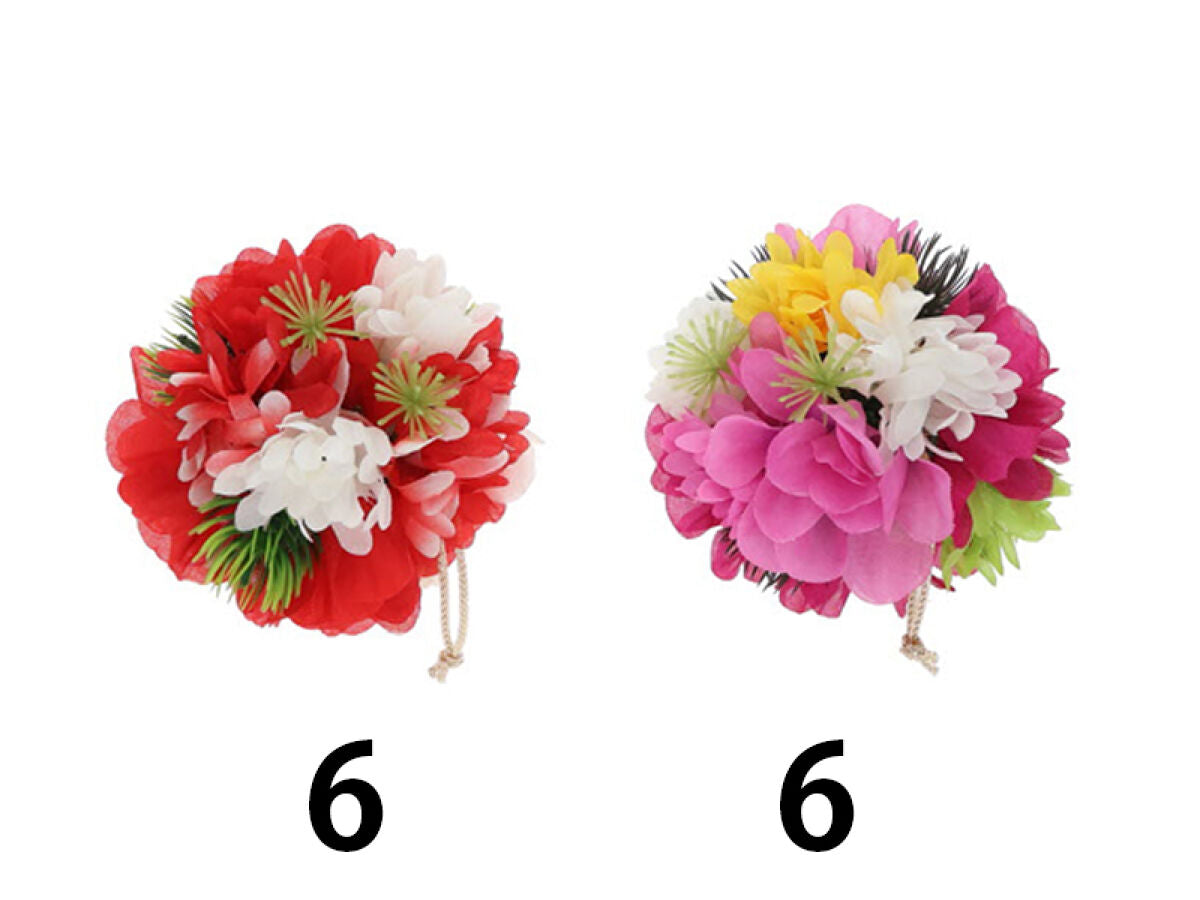 Daiso Welcoming The New Year Flower Ball FrontPackage