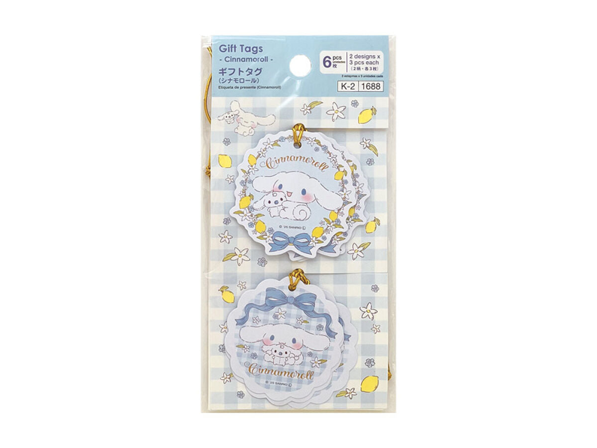 Daiso Gift Tags - Cinnamoroll - FrontPackage