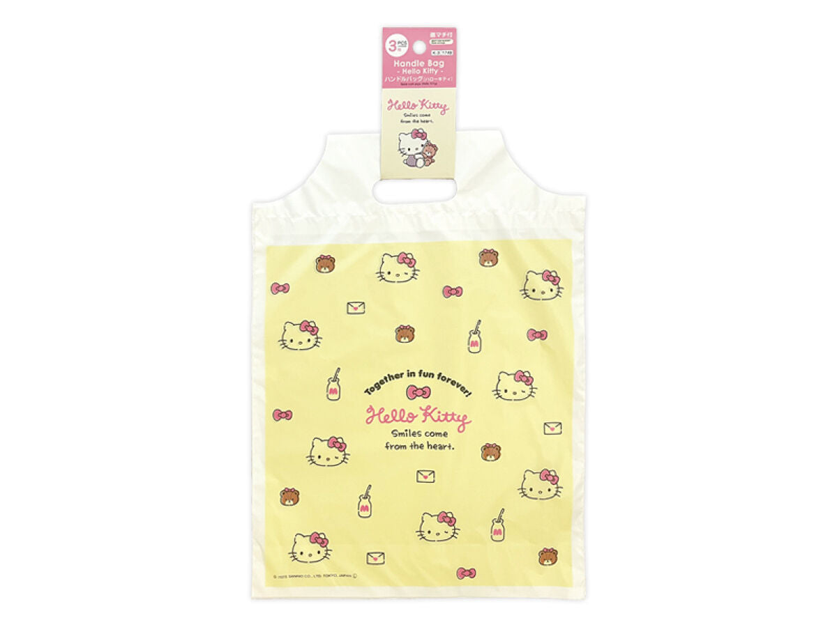 Daiso Handle Bag - Hello Kitty - FrontPackage