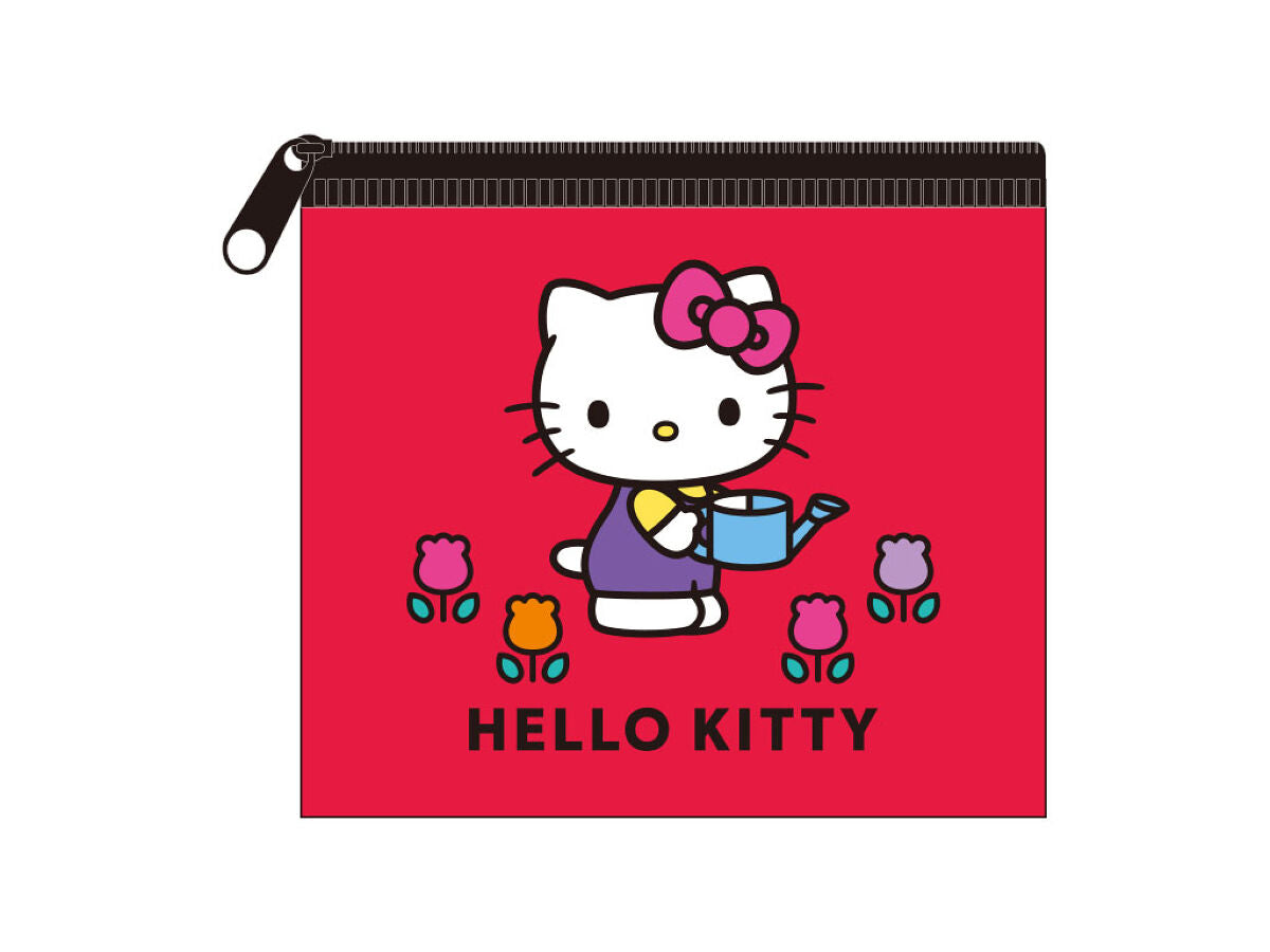Daiso Flat Pouch mini Hello Kitty new standard FrontPackage