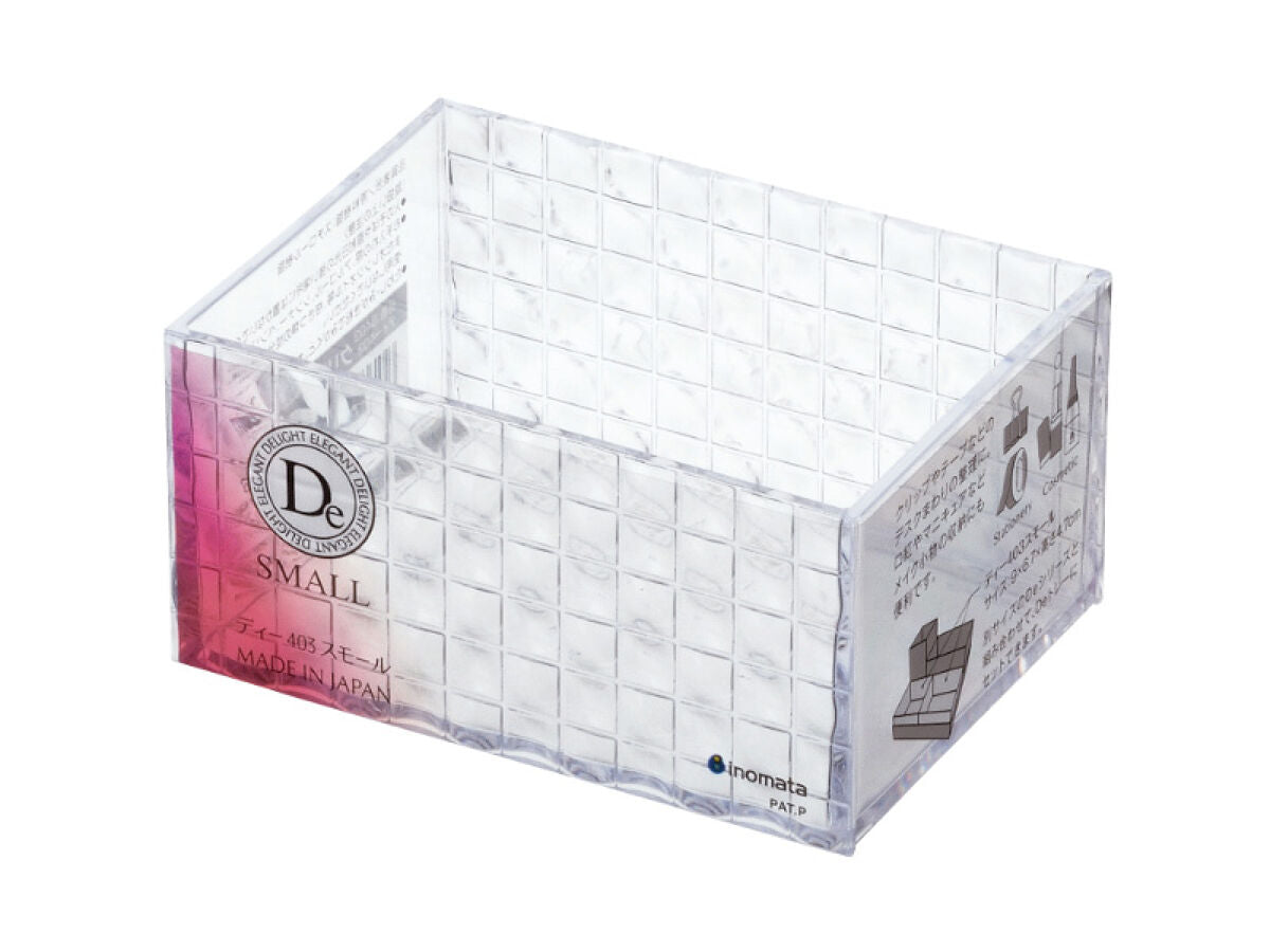 Daiso PLASTIC CASE DE 403 CLEAR FrontPackage