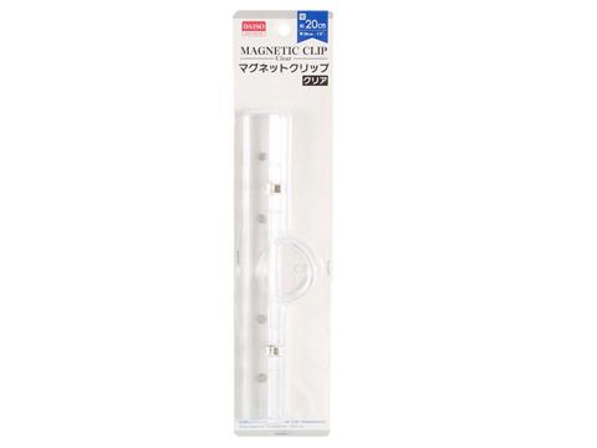 Daiso Magnetic Clip -Clear- FrontPackage