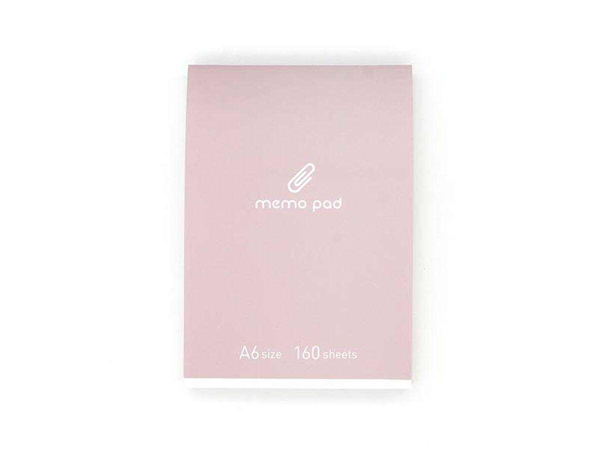 Daiso A6 memo pad 160sheet FrontPackage