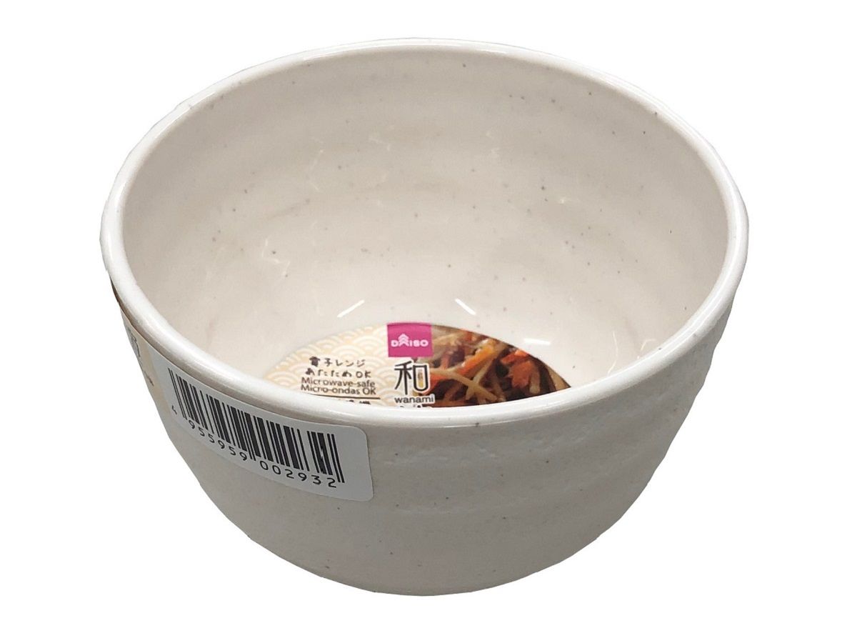 Daiso Wanami Dish for Microwave -Small Bowl- FrontPackage