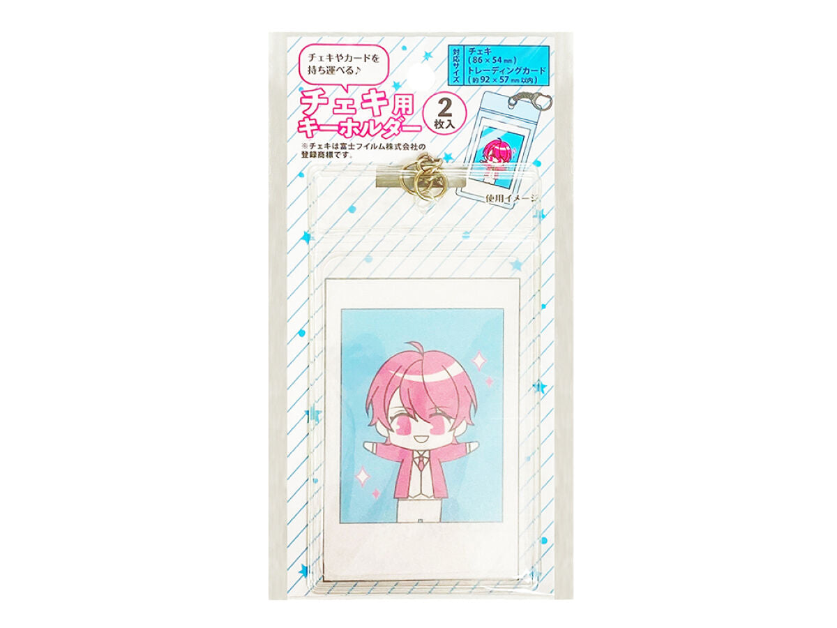 Daiso Instax instant camera chain key holder 2P KHL-31-1 FrontPackage