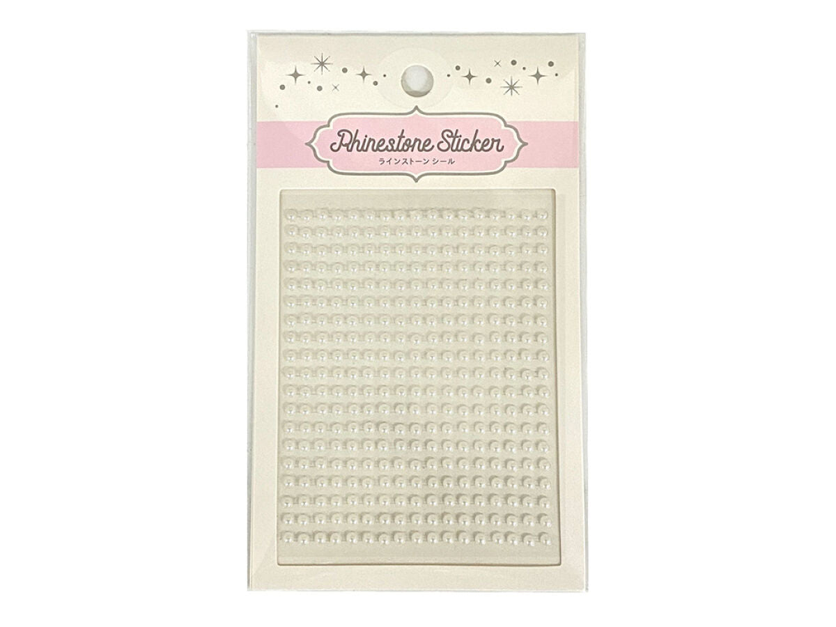 Rhinestone Sticker S 323P Pearl White LSS-121