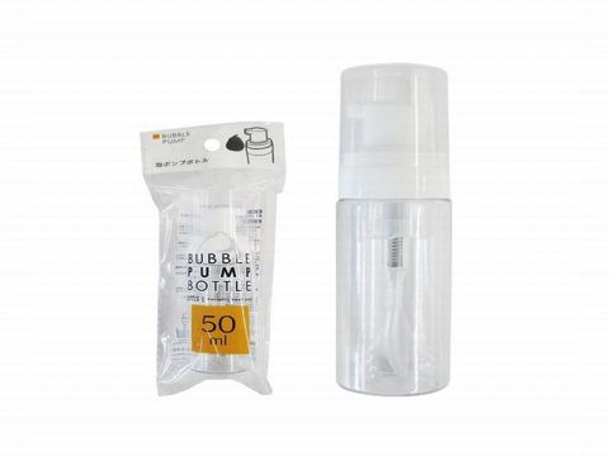 Daiso Bubble Pump Bottle FrontPackage