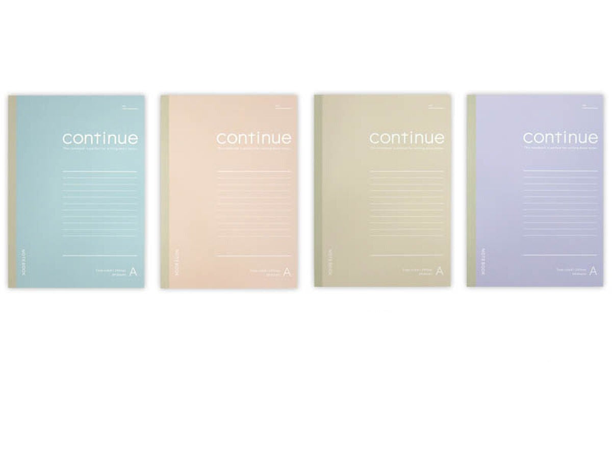 A5 notebook Smoky continue- A ruled line 60 sheets -