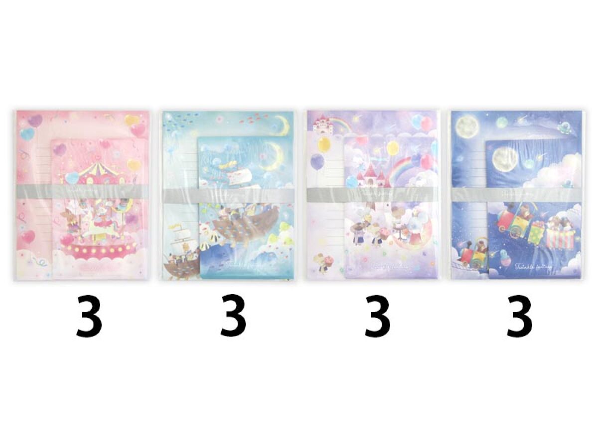 Daiso Letter set - Twinkle fantasy - FrontPackage