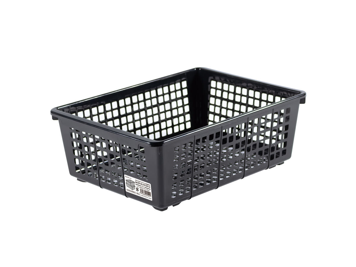A4 stacking basket deep type BK – DAISO