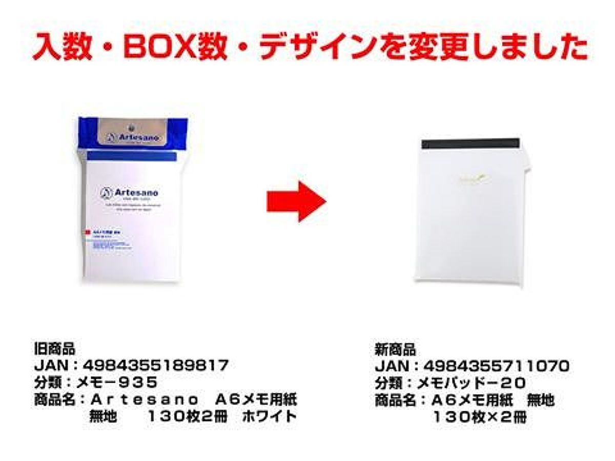 Daiso A6 Memo pad Plain 130 sheets 2 books FrontPackage