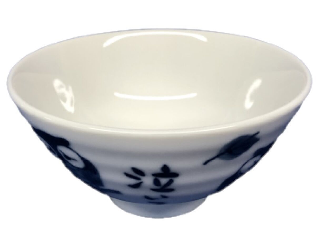 Daiso Round Rice Bowl -Dyed Owl- FrontPackage
