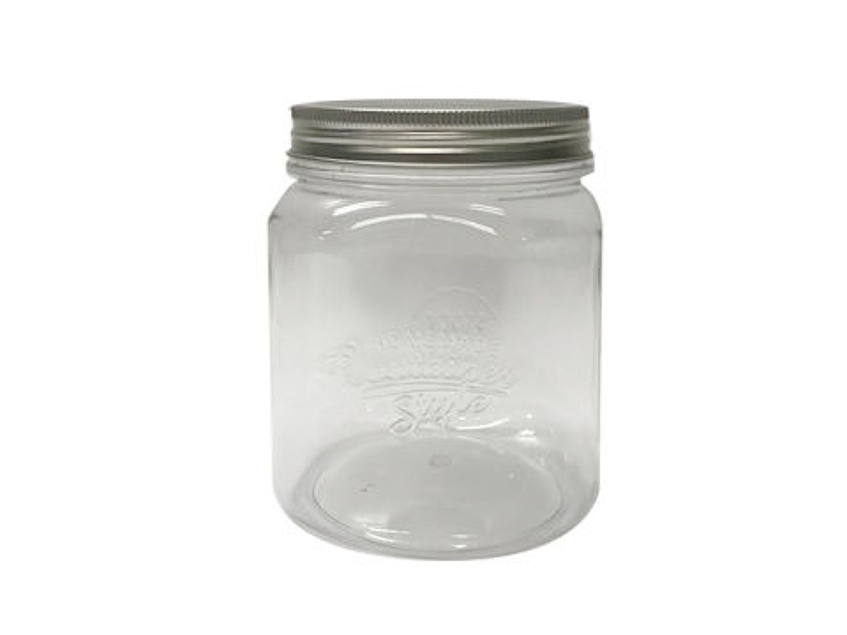Daiso Steel Lid PET Container - Embossed - FrontPackage